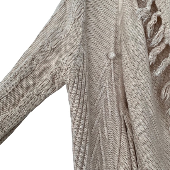 Marciano Fringe Trim Cardigan - Size XS - Picture 2 of 8